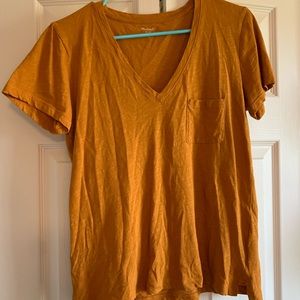 Madwell Mustard Pocket T